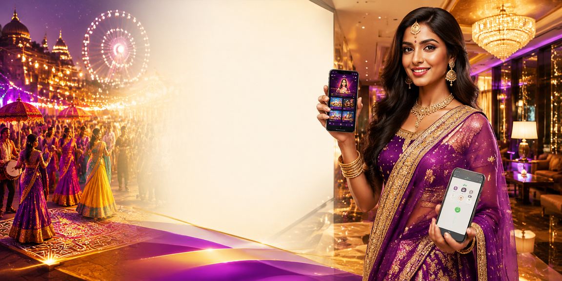 Vibrant Indian market night scene symbolizing secure digital betting at 695011